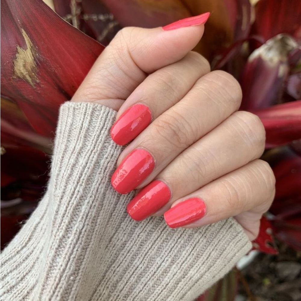 *Retired* Color Street: Ecuador-able | Hot Pink Orange Summer Bright Neon Red - Picture 10 of 13